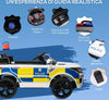 Macchina-Elettrica-per-Bambini-della-Polizia,-Batteria-12V-e-Telecomando,-Sirena-Luci-Attacco-USB-per-Musica,-110x68x52cm,-Bianco-LM2370-187V90LM2