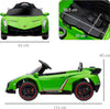 Macchina-Elettrica-per-Bambini-Lamborghini-Veneno-12V-con-Telecomando,-Età-3-6-Anni,-Verde-FG4370-279V90GNFG4