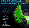 Macchina-Elettrica-per-Bambini-Lamborghini-Veneno-12V-con-Telecomando,-Età-3-6-Anni,-Verde-FG4370-279V90GNFG4