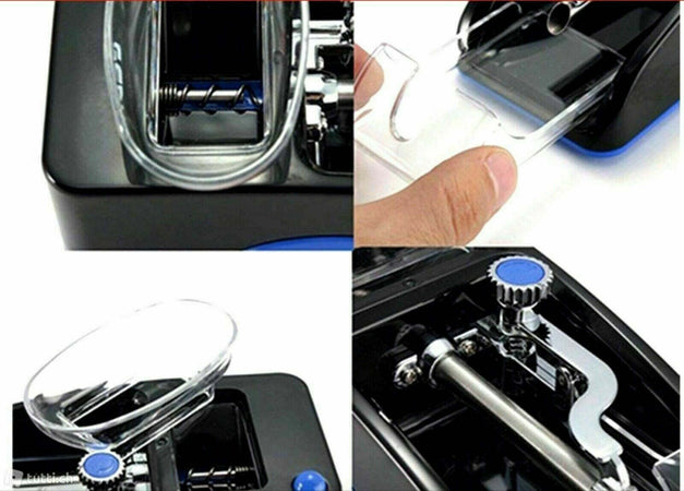 MACCHINA ELETTRICA PER SIGARETTE ROLLATORE MACCHINETTA RIEMPI TUBI SIGARETTA Salute e cura della persona/Articoli per fumatori/Accessori per sigarette/Macchinette Zencoccostore - Formia, Commerciovirtuoso.it