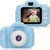 Macchina Fotografica per Bambini con Scheda SD 32 GB Portatile Digitale Videocamera Regalo di Compleanno BLU