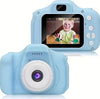 Macchina Fotografica per Bambini con Scheda SD 32 GB Portatile Digitale Videocamera Regalo di Compleanno BLU