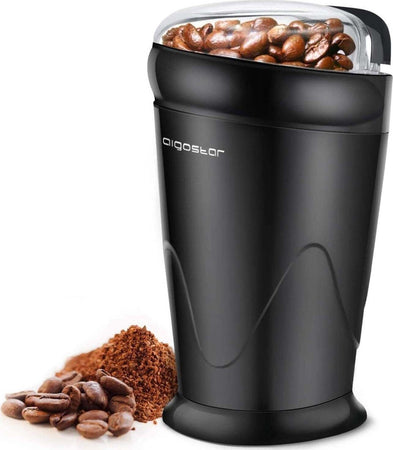 Macchina Macina Caffe Caffe' Elettrico 150w Pulsante Macinacaffe Capienza 60g Casa e cucina/Tè e caffè/Macinacaffè/Macinacaffè elettrici con lama Trade Shop italia - Napoli, Commerciovirtuoso.it