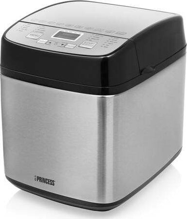 Macchina-pane-Princess-01-152008-01-750-DELUXE-Bread-Maker-Inox-e-Nero