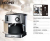 Macchina-Per-Caffè-Espresso-850-Watt-1.6lt-Cappuccino-System-15-Bar-Corpo-Inox