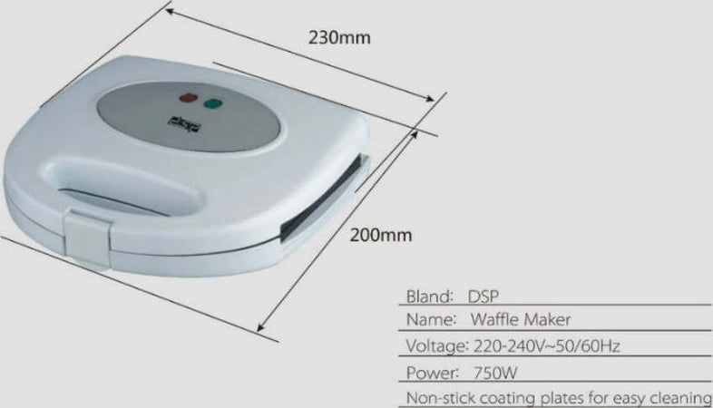 MACCHINA PER CIALDE A CUORE PIASTRA WAFFLE ACCIAIO WAFFEL WAFFLE WAFER 750W  Trade Shop italia - Napoli, Commerciovirtuoso.it