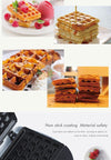 MACCHINA PER CIALDE A CUORE PIASTRA WAFFLE ACCIAIO WAFFEL WAFFLE WAFER 750W  Trade Shop italia - Napoli, Commerciovirtuoso.it