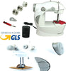 Macchina-per-cucire-cucitrice-MINI-4in1-portatile-da-viaggio-pedale-rocchetti