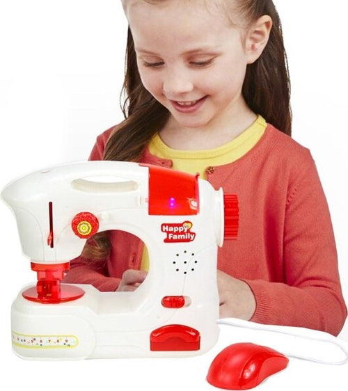 Macchina-Per-Cucire-Elettrica-Giocattolo-Per-Bambni-Con-Pedale-Luci-E-Suoni