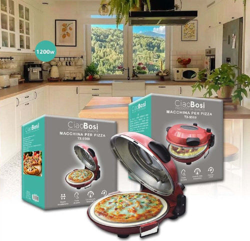 Macchina Per Pizza Elettrico 1200watt Fornetto Doppio Riscaldamento Casa Tx-9569 Casa e cucina/Elettrodomestici per la cucina/Elettrodomestici speciali/Fornetti elettrici per pizza Trade Shop italia - Napoli, Commerciovirtuoso.it