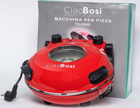 Macchina Per Pizza Elettrico 1200watt Fornetto Doppio Riscaldamento Casa Tx-9569 Casa e cucina/Elettrodomestici per la cucina/Elettrodomestici speciali/Fornetti elettrici per pizza Trade Shop italia - Napoli, Commerciovirtuoso.it