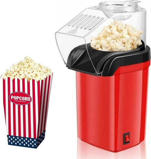 MACCHINA PER POPCORN ELETTRICA 1200W ROSSA AD ARIA CALDA SENZA GRASSI Casa e cucina/Elettrodomestici per la cucina/Elettrodomestici speciali/Macchine per Pop-corn Zencoccostore - Formia, Commerciovirtuoso.it