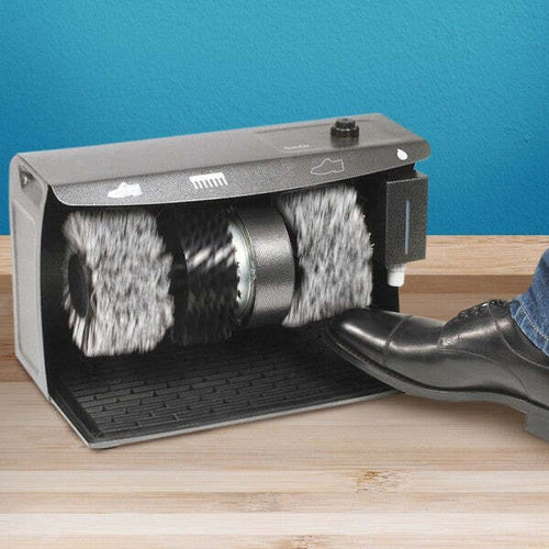 Macchina Pulisci Lucida Scarpe Elettrico 120w Lucidascarpe Casa 3 Spazzole Moda/Accessori per gioielli orologi e scarpe/Prodotti per la pulizia per scarpe e accessori/Trattamenti e lucidi per scarpe/Lucido per scarpe Trade Shop italia - Napoli, Commerciovirtuoso.it