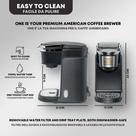 Macchinetta-per-Caffè-Americano-in-Capsule-Dolché-ONE-Macchina-caffè-Lungo-all'Americana-Sistema-Keurig-K-cup-2.0-e-Compatibili