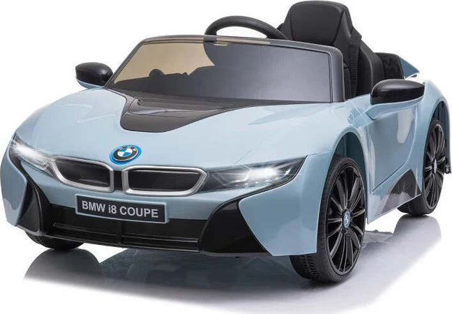 Macchinina-Elettrica-per-Bambini-BMW-I8-Coupé-6V-3-8-anni-con-2.4G-Telecomando,-Doppie-Porte,-Luci-e-Musica,-Blu-LW6370-118V90LW6