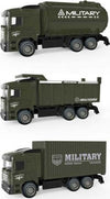 Macchinina-Giocattolo-Educativo-Per-Bambini-Camion-Mezzi-Militari-Metal-Lux