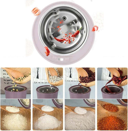 Macina Caff? Spezie Pepe Noci Frutta Elettrico 150w Capacit? 50g Q-ym188 Macinino Casa e cucina/Tè e caffè/Macinacaffè/Macinacaffè elettrici con lama Trade Shop italia - Napoli, Commerciovirtuoso.it