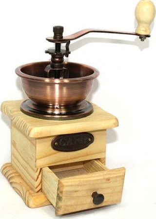 MACINA CAFFE' MANUALE CON MANOVELLA MACINACAFFE CAFE' MACININO GRINDER Casa e cucina/Tè e caffè/Macinacaffè/Macinacaffè manuali Trade Shop italia - Napoli, Commerciovirtuoso.it