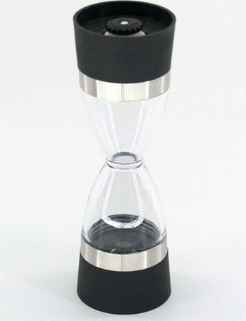 Macina Sale E Pepe Doppia Funzione 2 Dosatori In Vetro Alluminio 18x5cm Trita Casa e cucina/Organizzazione interni/Contenitori e barattoli da cucina/Dosatori e contenitori/Macinasale Trade Shop italia - Napoli, Commerciovirtuoso.it