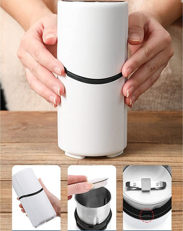 Macinacaff? Elettrica Lame Acciaio Per Macinare Chicchi Di Caff? Spezie Q-ym168 Casa e cucina/Tè e caffè/Macinacaffè/Macinacaffè elettrici con lama Trade Shop italia - Napoli, Commerciovirtuoso.it