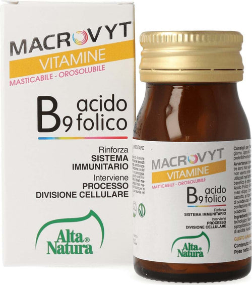 Macrovyt-B9-Acido-Folico-40-cpr-da-500-mg-integratore-alimentare-Alta-Natura