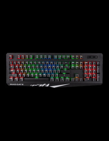 MAD CATZ GAMING TAST. S.T.R.I.K.E. 4 BLACK MECCANICA 104 TASTI RGB