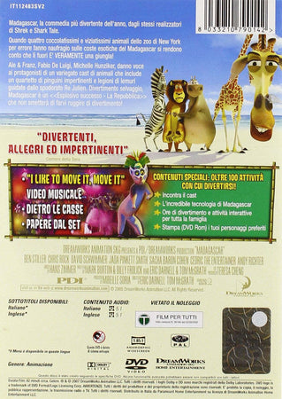 MADAGASCAR DVD Film Gestione/Ginevra Scontolo.net - Potenza, Commerciovirtuoso.it