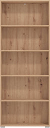 MADDIE---libreria-cinque-ripiani-moderno-minimal-in-legno-cm-70-x-24,5-x-176,5-h-Rovere-Chiaro-Milani-Home