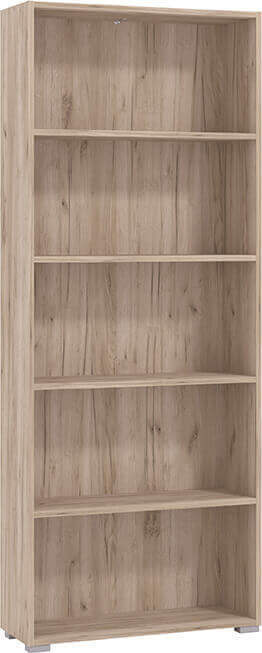 MADDIE---libreria-cinque-ripiani-moderno-minimal-in-legno-cm-70-x-24,5-x-176,5-h-Rovere-grigio-Milani-Home
