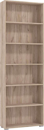 MADDIE---libreria-sei-ripiani-moderno-minimal-in-legno-cm-70-x-24,5-x-211,5-h-Rovere-grigio-Milani-Home