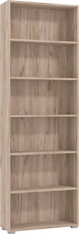 MADDIE---libreria-sei-ripiani-moderno-minimal-in-legno-cm-70-x-24,5-x-211,5-h-Rovere-grigio-Milani-Home