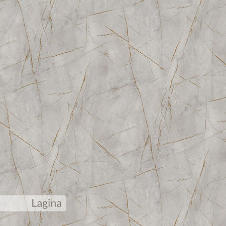 Madia Clara Lagina dark coffe 3 ante effetto marmo grigio opaco 142x35,6x83h