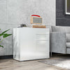 madia-Credenza-Moderna-con-2-Armadietti-e-2-Cassetti-con-Apertura-a-Pressione,-79x36x74cm,-Bianco-Lucido-F838-075V80WTA