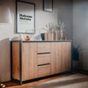 Madia Denver 3 160x40x88H quercia antracite