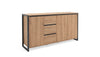 Madia Denver 3 160x40x88H quercia antracite