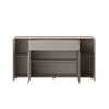 Madia Nordik 4 ante e 1 cassetto in colore congo e rovere wotan