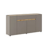 Madia Nordik 4 ante e 1 cassetto in colore congo e rovere wotan