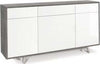 Madia-Sarmog-O7076CEBLK-PUSH-AND-GO-7076k-Cemento-e-Bianco-lucido
