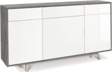 Madia-Sarmog-O7076CEBLK-PUSH-AND-GO-7076k-Cemento-e-Bianco-lucido