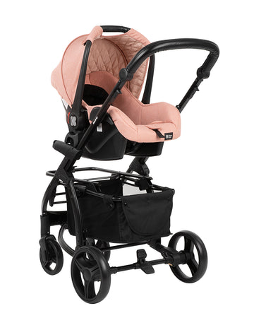 Passeggino 3 in 1 Madrid Rosa Melange 2020