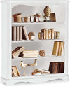 MADYSON---libreria-in-legno-massello-120x36x143-Bianco-Milani-Home