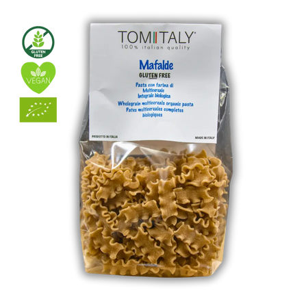 Mafalde Biologiche Multicereale - Pasta Senza Glutine - Vegan - 250g
