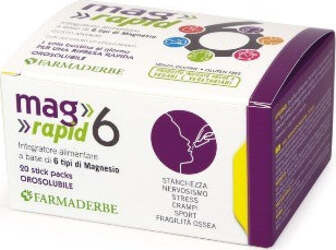 Mag-6-Rapid-integratore-alimentare-20-Stick-1,5-gr-Farmaderbe