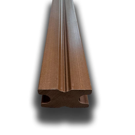 4 Barre intere di sottostruttura pavimento decking e rivestimento a parete WPC 40x25x2900mm (LxSxA)