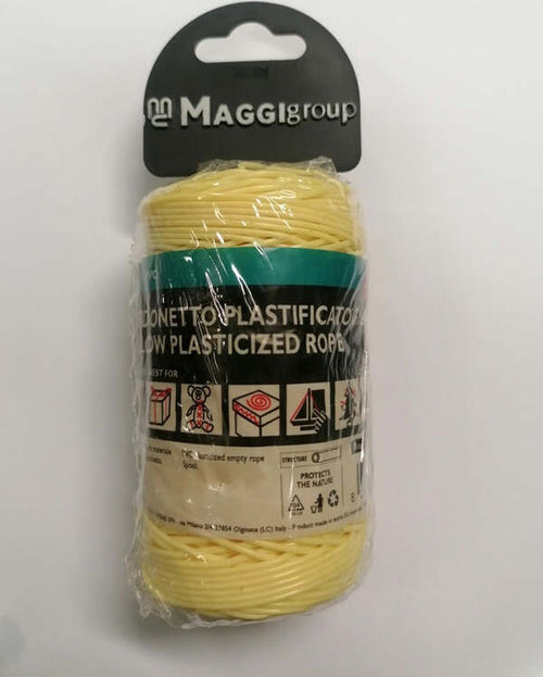 MAGGI---CORDONETTO-PLASTIFICATO-IN-PVC-GIALLO-1,3mm-X-150gr