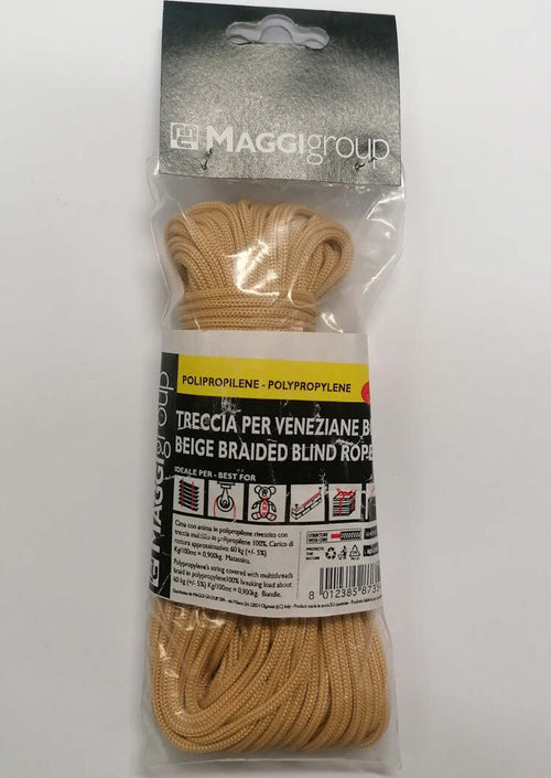 MAGGI---TRECCIA-IN-POLIPROPILENE-PER-VENEZIANE-BEIGE-3mm-X-20mt