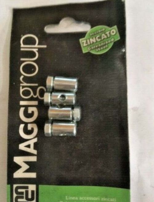 MAGGI-GROUP---4-PEZZI---MORSETTO-CON-VITE-LATERALE-ESAGONALE-M6---FORO-3,5