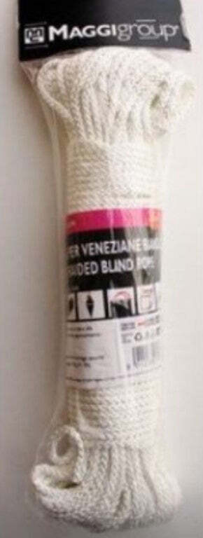 MAGGI-GROUP---TRECCIA-PER-VENEZIANE-COLORE-BIANCO-3mmx50mt