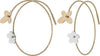 Magic-Wire---Orecchini-Margherita---Diametro-2,5-cm