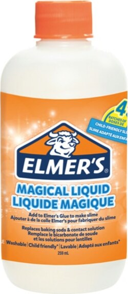 Magical Liquid Slime - flacone 259 ml - Elmer's Cancelleria e prodotti per ufficio/Archivio ufficio e accessori per scrivania/Nastri colle elastici e graffette/Adesivi e colle/Adesivi spray Eurocartuccia - Pavullo, Commerciovirtuoso.it